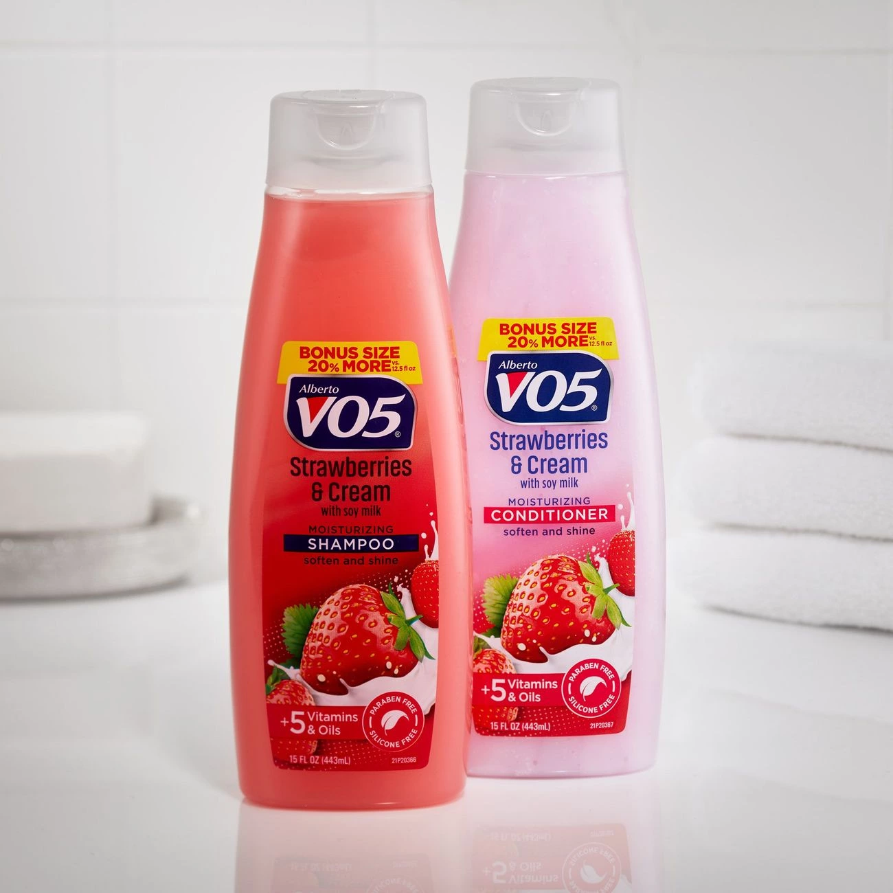Duo shampooing et démêlant Strawberries